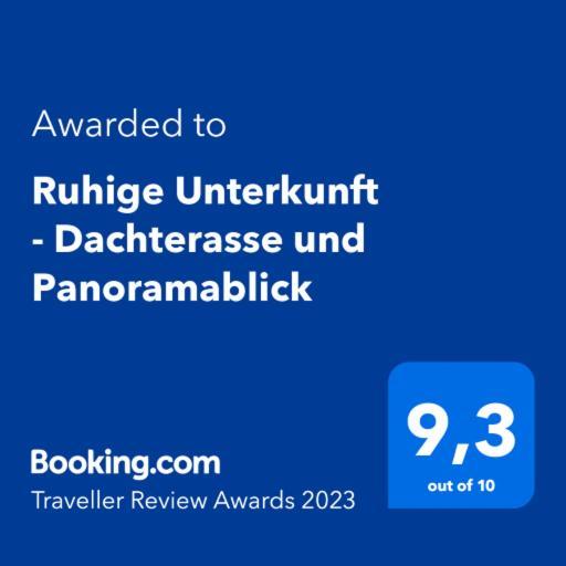 Ruhige - Dachterasse Und Panoramablick Warstein