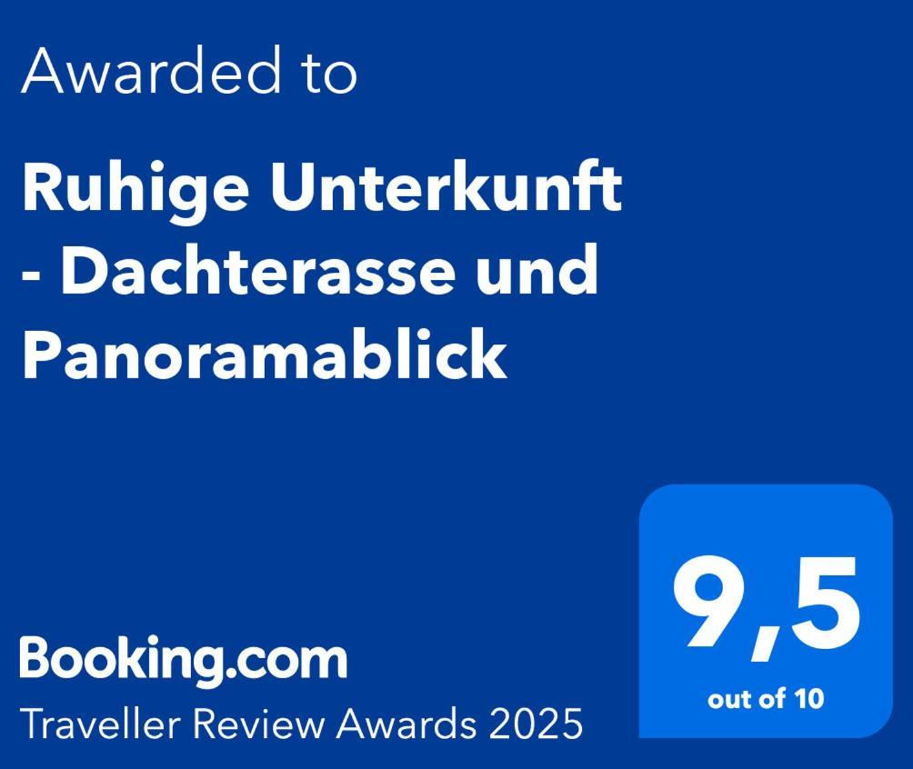 Apartment Ruhige - Dachterasse Und Panoramablick Warstein